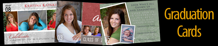 Senior Grad Cards from Susan White & Mark O'Connell Photography